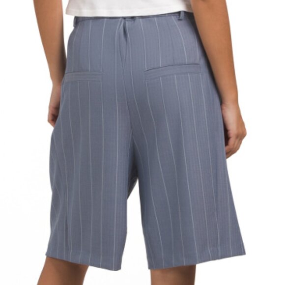 new FREE PEOPLE Blue Something About You Trouser Shorts - Picture 7 of 7